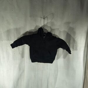 GAP Kids Size 3 - 6 Months Black Zip Up Hoodie With Ears.